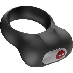 FUN FACTORY - ANNEAU PÉNIS VIBRANT CONTINU NOIR