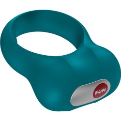 FUN FACTORY - ANELLO PER IL PENE VIBRANTE STEADY VERDE BOTTIGLIA