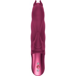 FUN FACTORY - VIBRATORE CONIGLIO DARLING DEVIL ROSSO VINO