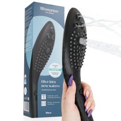 WOMANIZER - POMMEAU DE DOUCHE STIMULANT CLITORIAL WAVE NOIR