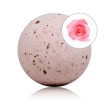 TALOKA - ROSES SCENTED BATH BOMB WITH ROSE PETALS TALOKA - ROSES SCENTED BATH BOMB WITH ROSE PETALS
