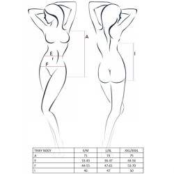 PASSION - WOMAN TRIXY TEDDY NEGRO TALLA L-XL