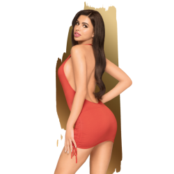 PENTHOUSE - EARTH SHAKER MINI VESTIDO ROJO S-M