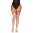 LEG AVENUE - VEGANES LEDER-OBERTEIL-HOHES GARTER-EINHEITSGRÖSSE - ROSA LEG AVENUE - VEGANES LEDER-OBERTEIL-HOHES GARTER-EINHEITSGRÖSSE - ROSA