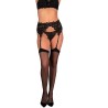 LIVCO CORSETTI FASHION - SOLIANA LC 90424-1 GARTER BELT BLACK L-XL