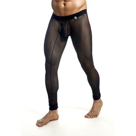 MOB - COLLANTS NOIRS TRANSPARENTS TAILLE L