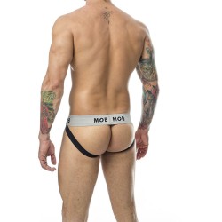 MOB - CLASSIC STRIPE WEISSER JOCK GRÖSSE L