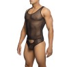 MOB - BODY TRANSPARENT NOIR TAILLE L-XL