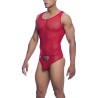 MOB - ROTER TRANSPARENTER BODYSHEE GRÖSSE L-XL