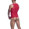 MOB - ROTER TRANSPARENTER BODYSHEE GRÖSSE L-XL