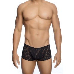 MOB - BOXER EN DENTELLE NOIRE TAILLE L-XL