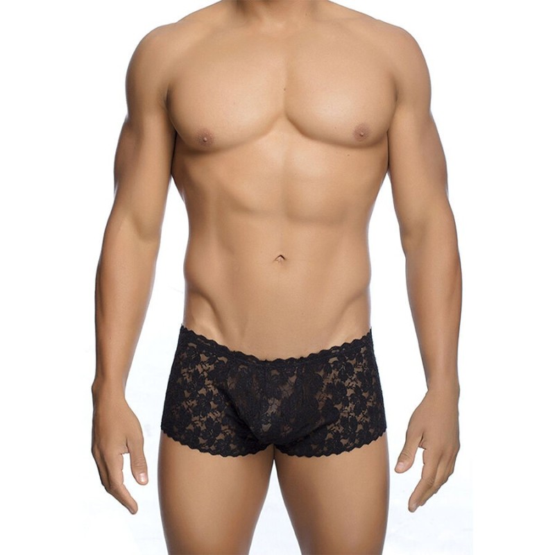 MOB - BLACK LACE BOXER SIZE L-XL