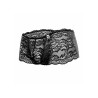 MOB - BOXER IN PIZZO NERO TAGLIA L-XL