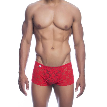 MOB - RED LACE BOXER SIZE L-XL