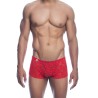MOB - BOXER IN PIZZO ROSSO TAGLIA L-XL