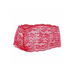 MOB - BOXER EN DENTELLE ROUGE TAILLE L-XL