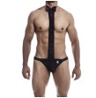 MOB - SMOKING AVEC STRING EN DENTELLE TAILLE L-XL