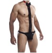 MOB - SMOKING AVEC STRING EN DENTELLE TAILLE L-XL