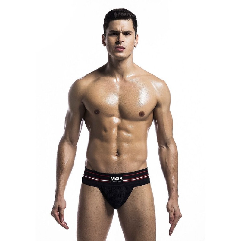 MOB - TANGA CLASICO NEGRO TALLA L