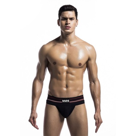 MOB - CLASSIC BLACK THONG SIZE L