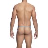 MOB - TRANSPARENT T-SHAPED THONG AQUA SIZE L-XL