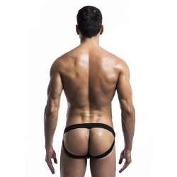 MOB - FETISH JOCKSTRAP SWIMSUIT BLACK SIZE L