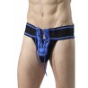 MOB - FETISH JOCKSTRAP FOOTBALL BLU TAGLIA L