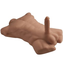 SILEXD - APOLLO L TORSE HOMME RÉALISTE CARAMEL