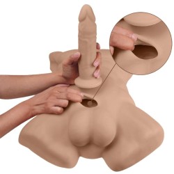 SILEXD - APOLLO L TORSE HOMME RÉALISTE CARAMEL