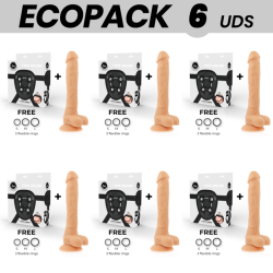 ECOPACK 6 UNITÉS - COCK MILLER HARNAIS COCKSIL ARTICULABLE DENSITÉ SILICONE 24 CM