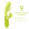 ARMONY - VIBRADOR ESTIMULADOR PUNTO A INFLABLE VERDE