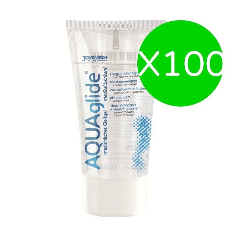 JOYDIVISION AQUAGLIDE - LUBRIFIANT 50 ML X 100 UNITÉS