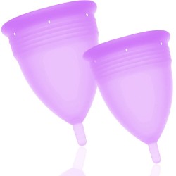 STERCUP - FDA SILICONE MENSTRUAL CUP PACK SIZE S L LILAC