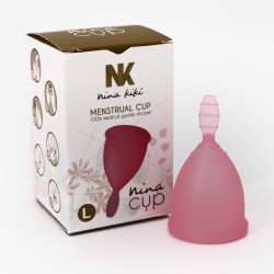 NINA KIKÍ - MENSTRUAL CUP PINK SIZE L 6 1 FREE