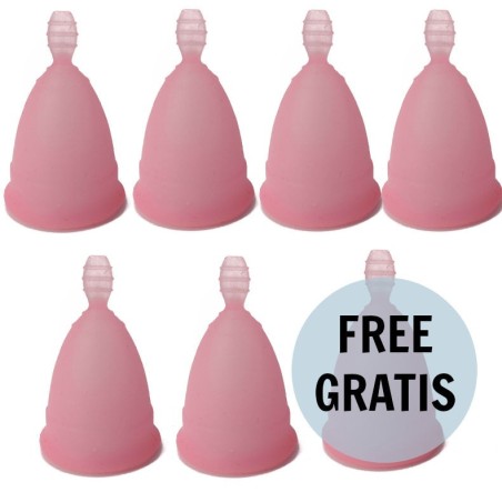NINA KIKÍ - MENSTRUAL CUP ROSA GRÖSSE S 6 1 FREI