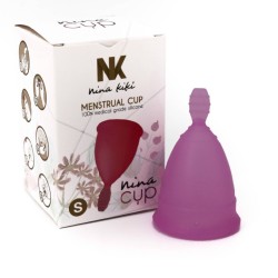 NINA KIKÍ - COUPE MENSTRUELLE VIOLET TAILLE S 6 1 GRATUITE