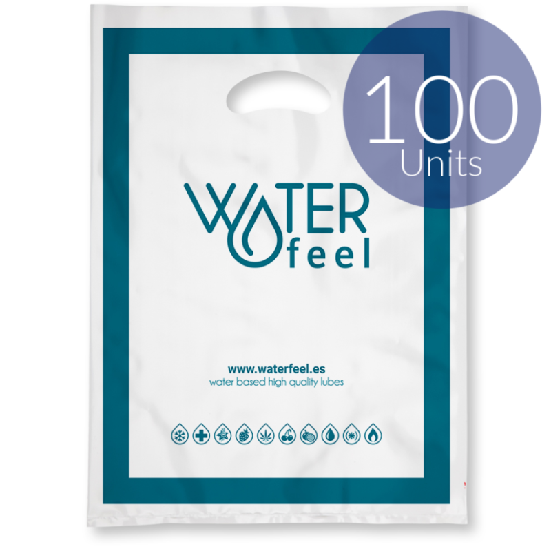 WATERFEEL - 100 GRANDS SACS PLASTIQUE 40 X 50 CM