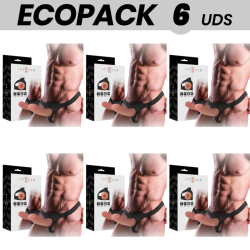 ECOPACK 6 UDS - INTENSE ARNÉS HUECO CON DILDO 16 X 3 CM