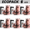 ECOPACK 6 UNIT - INTENSE IMBRACATURA CAVA CON DILDO 16 X 3 CM