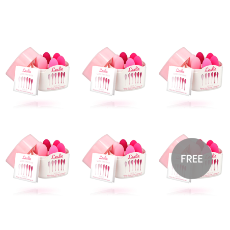 LESLIE - SET PER ALLENAMENTO MUSCOLO PELVICO KEGEL FIT 6 PESI 51 GRATIS