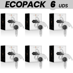 ECOPACK 6 EINHEITEN - INTENSE FRY TRANSPARENTER VIBRATORRING