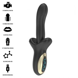 IBIZA - POTENTE VIBRADOR EFECTO THRUSTING Y BITING
