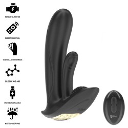IBIZA - VIBRADOR WEARABLE CON ESTIMULACIÓN PUNTO-G Y CLÍTORIS CON CONTROL REMOTO