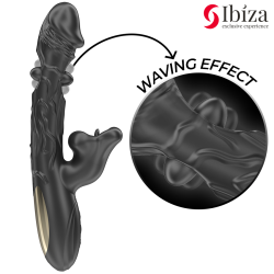 IBIZA - VIBRATOR AND CLITORIS STIMULATOR WITH BITING AND ROTATION EFFECT