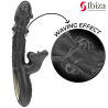 IBIZA - VIBRADOR Y ESTIMULADOR DE CLÍTORIS CON EFECTO BESOS Y ROTACIÓN