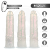 COCK MILLER - DILDO SILICONA 20,5 CM , LUCES Y VIBRACIÓN CON CONTROL REMOTO