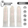 COCK MILLER - DILDO CON VENTOSA, LUCI E VIBRAZIONE CON TELECOMANDO BIANCO 21,5 CM
