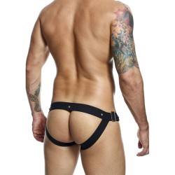 MOB - DNGEON JOCKSTRAP NERO A PRESSIONE TAGLIA UNICA