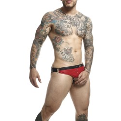 MOB - DNGEON JOCKSTRAP ROTER COCKRING, EINE GRÖSSE