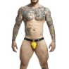 MOB - JOCKSTRAP JAUNE DNGEON AVEC CHAÎNES TAILLE UNIQUE